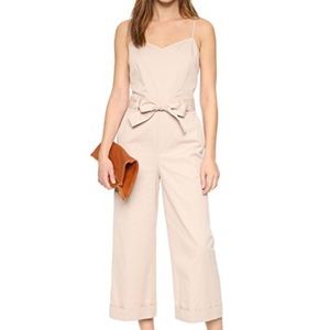 NEVER WORN CLUB MONACO TAN JUMPSUIT